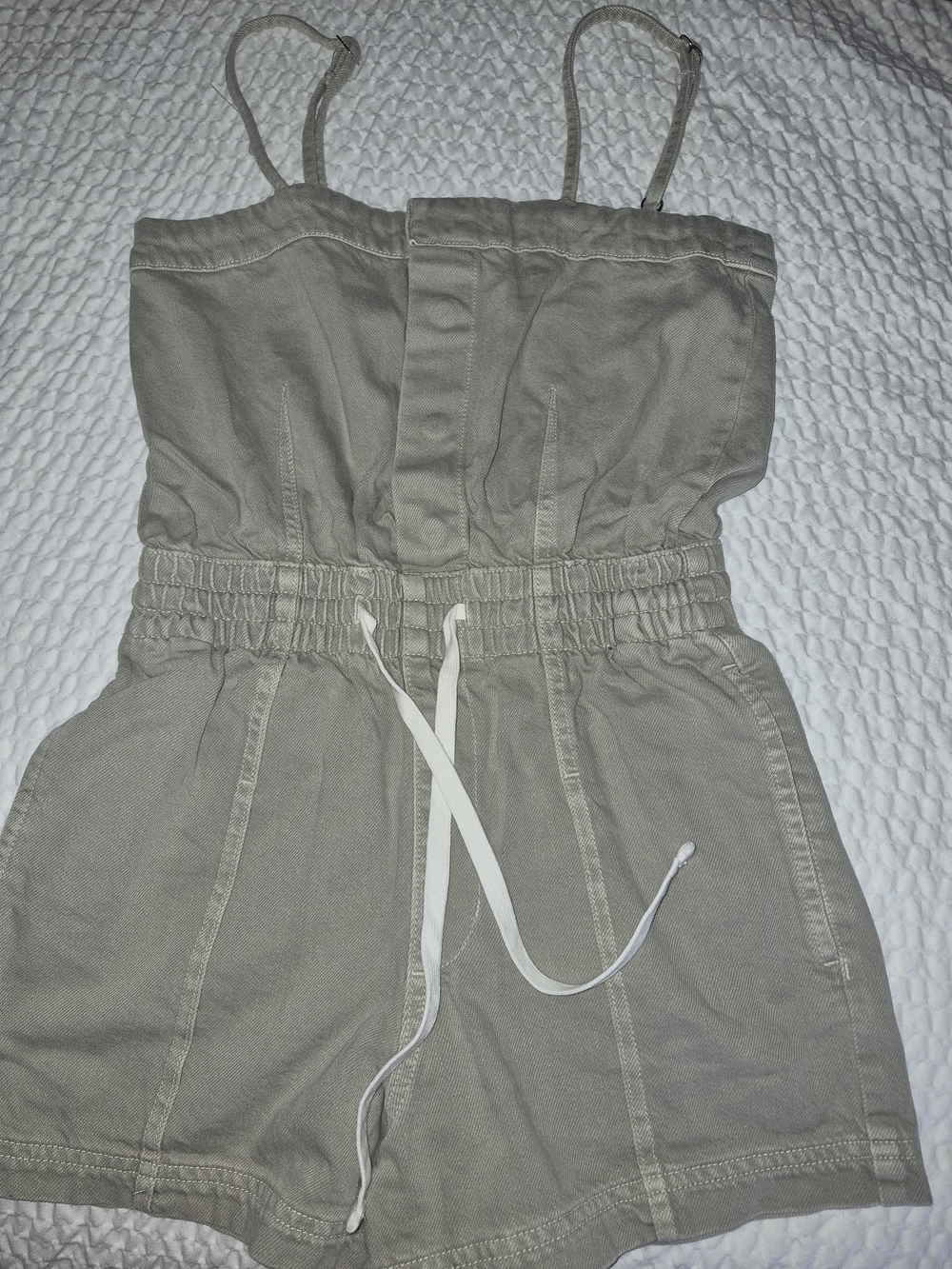 Target Beige/Taupe Women's Romper Shorts